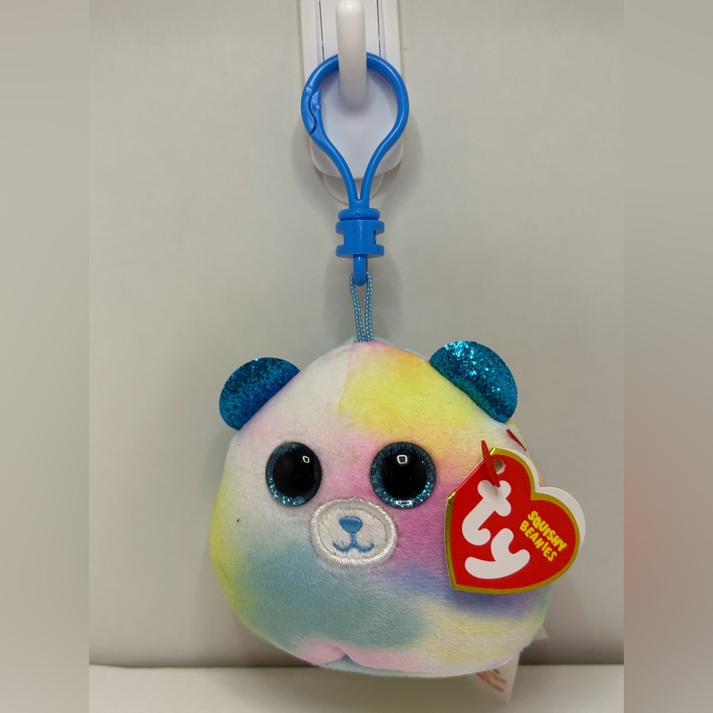 Ty Beanie Boo Clip-On with Blue Ears